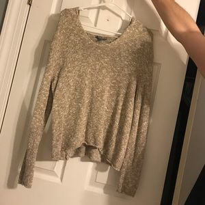Tan sweater